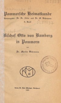 Bischof Otto von Bamberg in Pommern