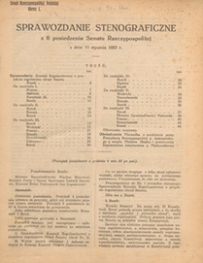 Sprawozdanie stenograficzne z [...] posiedzenia Senatu Rzeczypospolitej z [...] 1923 r.