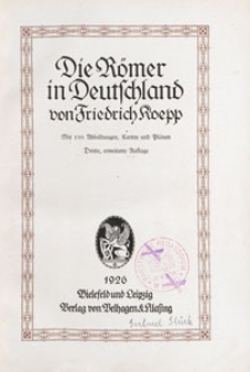 Die R&ouml;mer in Deutschland