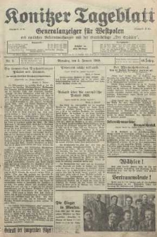 Konitzer Tageblatt.Amtliches Publikations=Organ, nr2