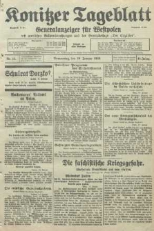 Konitzer Tageblatt.Amtliches Publikations=Organ, nr15