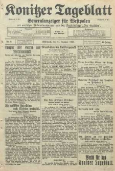 Konitzer Tageblatt.Amtliches Publikations=Organ, nr8
