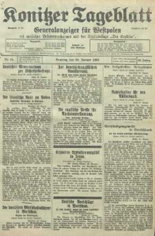 Konitzer Tageblatt.Amtliches Publikations=Organ, nr24