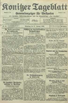 Konitzer Tageblatt.Amtliches Publikations=Organ, nr25