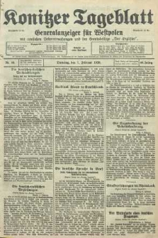 Konitzer Tageblatt.Amtliches Publikations=Organ, nr30