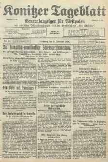 Konitzer Tageblatt.Amtliches Publikations=Organ, nr31