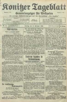 Konitzer Tageblatt.Amtliches Publikations=Organ, nr33