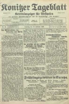 Konitzer Tageblatt.Amtliches Publikations=Organ, nr35