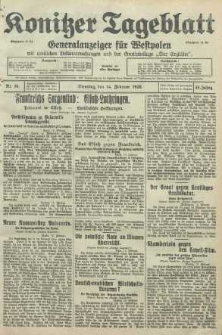Konitzer Tageblatt.Amtliches Publikations=Organ, nr36