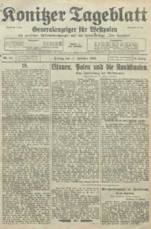 Konitzer Tageblatt.Amtliches Publikations=Organ, nr39
