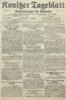 Konitzer Tageblatt.Amtliches Publikations=Organ, nr40