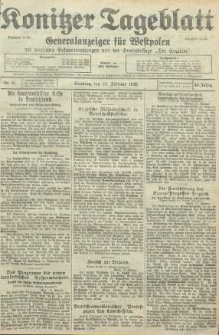 Konitzer Tageblatt.Amtliches Publikations=Organ, nr41