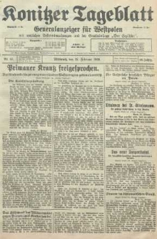 Konitzer Tageblatt.Amtliches Publikations=Organ, nr43