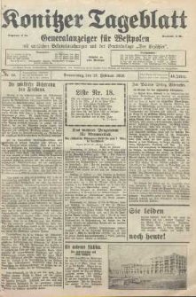 Konitzer Tageblatt.Amtliches Publikations=Organ, nr44