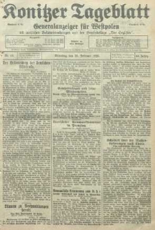 Konitzer Tageblatt.Amtliches Publikations=Organ, nr48