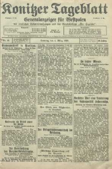 Konitzer Tageblatt.Amtliches Publikations=Organ, nr53