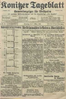 Konitzer Tageblatt.Amtliches Publikations=Organ, nr54