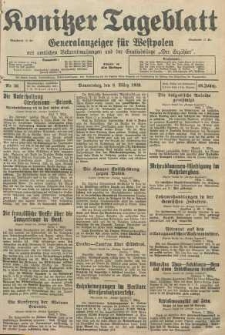 Konitzer Tageblatt.Amtliches Publikations=Organ, nr56