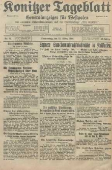 Konitzer Tageblatt.Amtliches Publikations=Organ, nr62