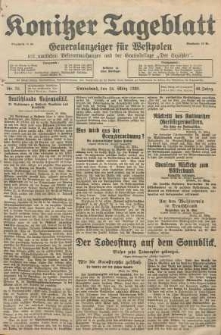 Konitzer Tageblatt.Amtliches Publikations=Organ, nr70