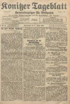 Konitzer Tageblatt.Amtliches Publikations=Organ, nr76