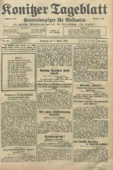 Konitzer Tageblatt.Amtliches Publikations=Organ, nr83