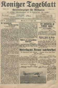 Konitzer Tageblatt.Amtliches Publikations=Organ, nr90