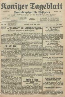 Konitzer Tageblatt.Amtliches Publikations=Organ, nr106