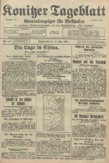 Konitzer Tageblatt.Amtliches Publikations=Organ, nr110