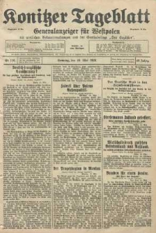 Konitzer Tageblatt.Amtliches Publikations=Organ, nr116