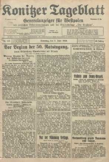 Konitzer Tageblatt.Amtliches Publikations=Organ, nr127