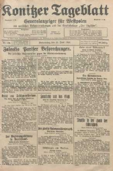 Konitzer Tageblatt.Amtliches Publikations=Organ, nr135