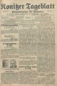 Konitzer Tageblatt.Amtliches Publikations=Organ, nr136
