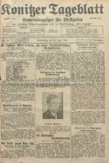 Konitzer Tageblatt.Amtliches Publikations=Organ, nr147