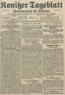 Konitzer Tageblatt.Amtliches Publikations=Organ, nr17