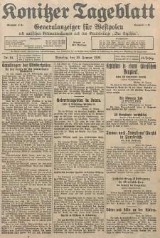 Konitzer Tageblatt.Amtliches Publikations=Organ, nr24