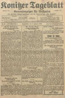 Konitzer Tageblatt.Amtliches Publikations=Organ, nr33