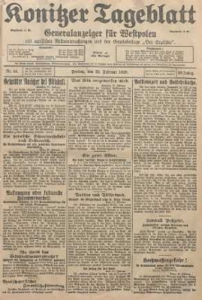 Konitzer Tageblatt.Amtliches Publikations=Organ, nr44