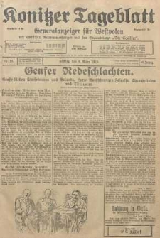 Konitzer Tageblatt.Amtliches Publikations=Organ, nr56