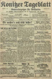 Konitzer Tageblatt.Amtliches Publikations=Organ, nr62