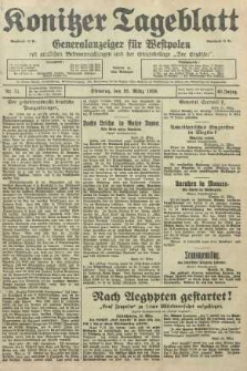 Konitzer Tageblatt.Amtliches Publikations=Organ, nr71