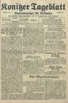 Konitzer Tageblatt.Amtliches Publikations=Organ, nr76