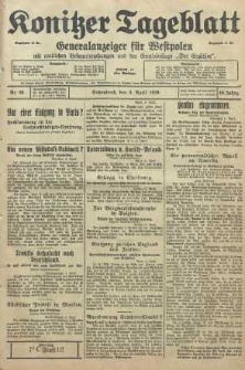 Konitzer Tageblatt.Amtliches Publikations=Organ, nr80