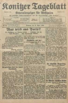 Konitzer Tageblatt.Amtliches Publikations=Organ, nr93