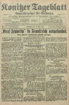 Konitzer Tageblatt.Amtliches Publikations=Organ, nr115