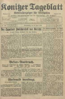 Konitzer Tageblatt.Amtliches Publikations=Organ, nr128