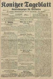 Konitzer Tageblatt.Amtliches Publikations=Organ, nr132