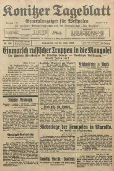 Konitzer Tageblatt.Amtliches Publikations=Organ, nr136