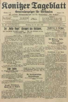 Konitzer Tageblatt.Amtliches Publikations=Organ, nr137
