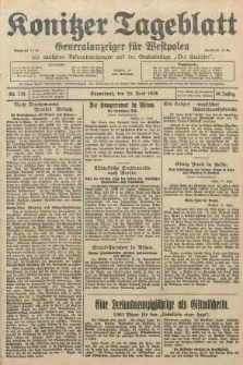 Konitzer Tageblatt.Amtliches Publikations=Organ, nr142